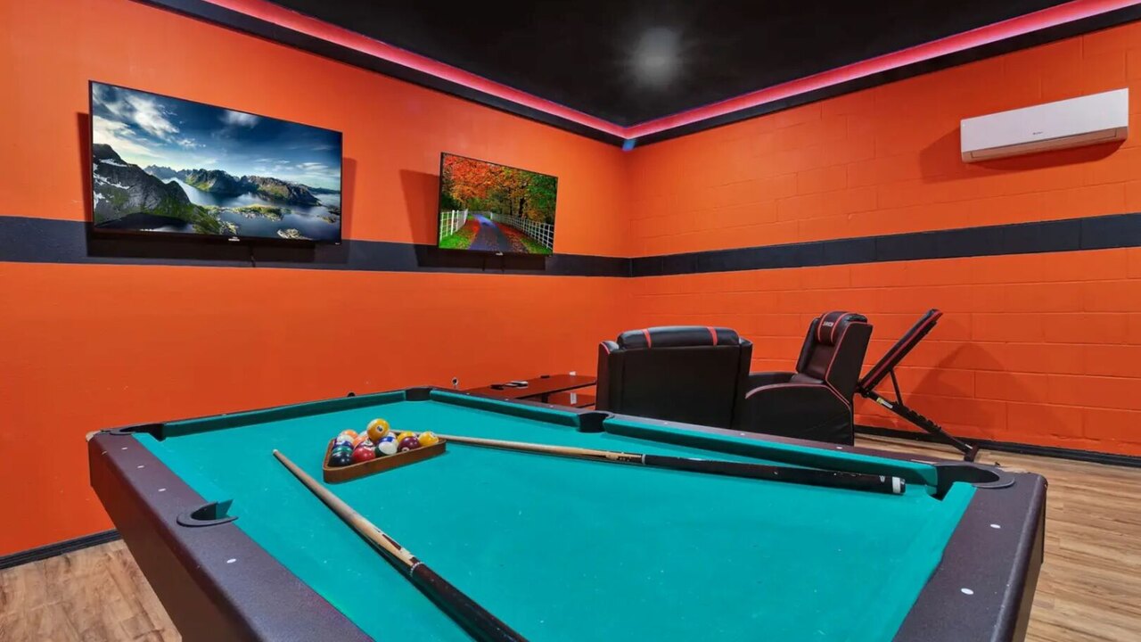 491 Villa 8BD Private Pool/Spa Game&Movie room - Image 32