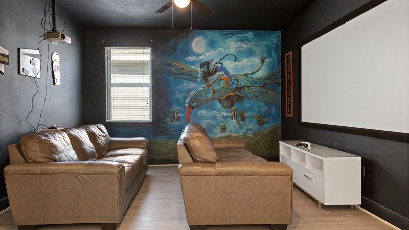 551 Villa 8BD Pool/Spa - Game room & Movie room - Image 32