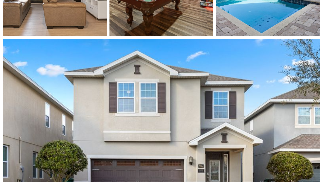 551 Villa 8BD Pool/Spa - Game room & Movie room - Image 46