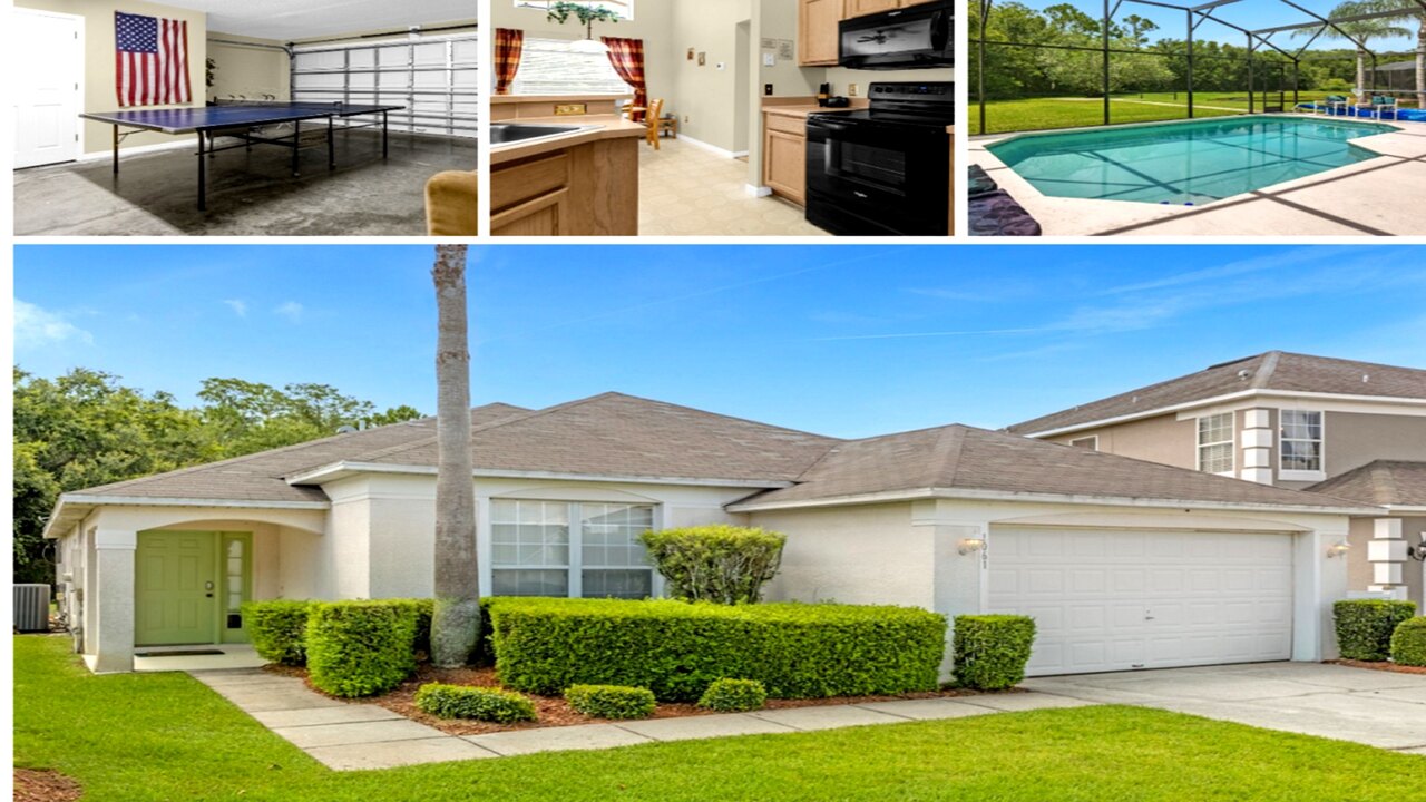 1061-Fun, Bright Pool Home Near Disney - Image 1