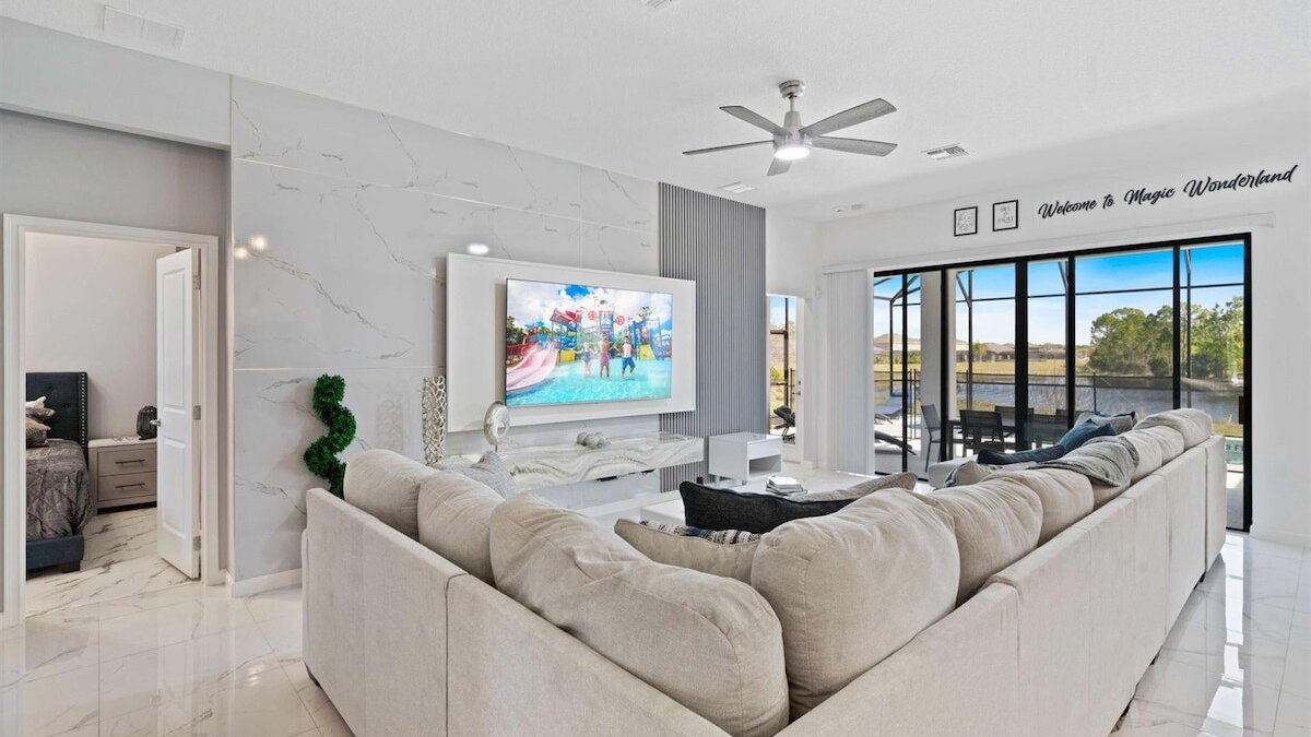 1209-9-B -Mansion themed with pool near Disney - Image 8