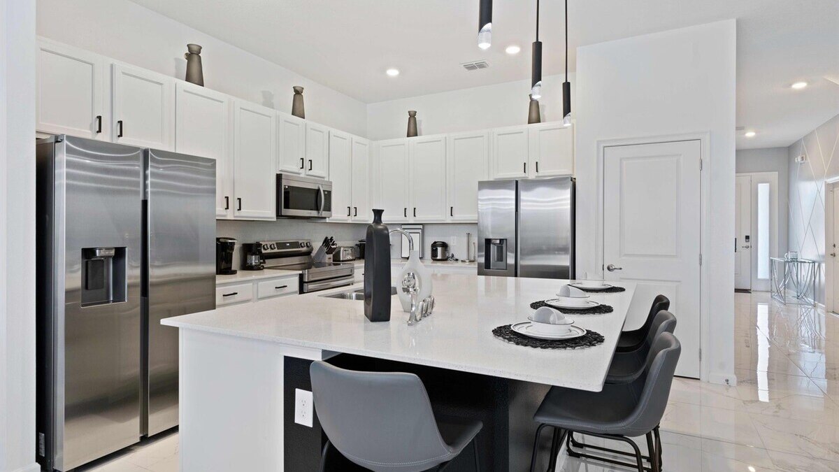 1209-9-B -Mansion themed with pool near Disney - Image 12