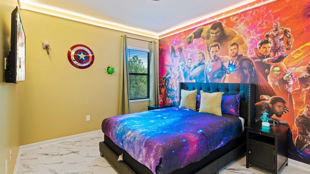 1209-9-B -Mansion themed with pool near Disney - Image 20