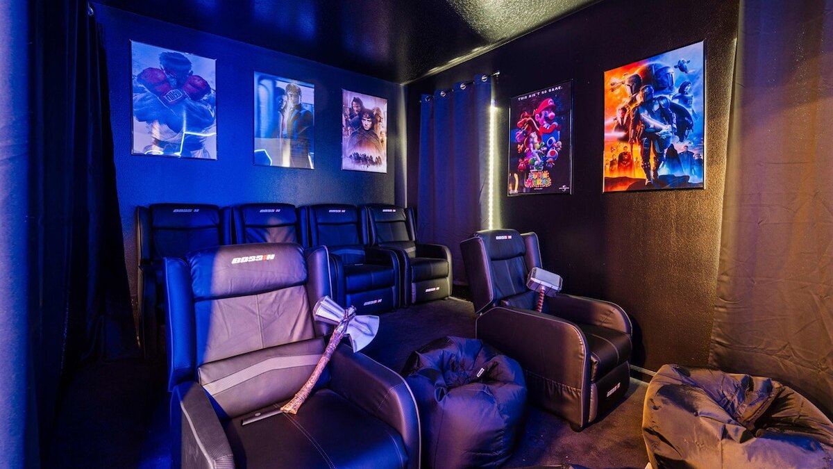 1209-9-B -Mansion themed with pool near Disney - Image 5