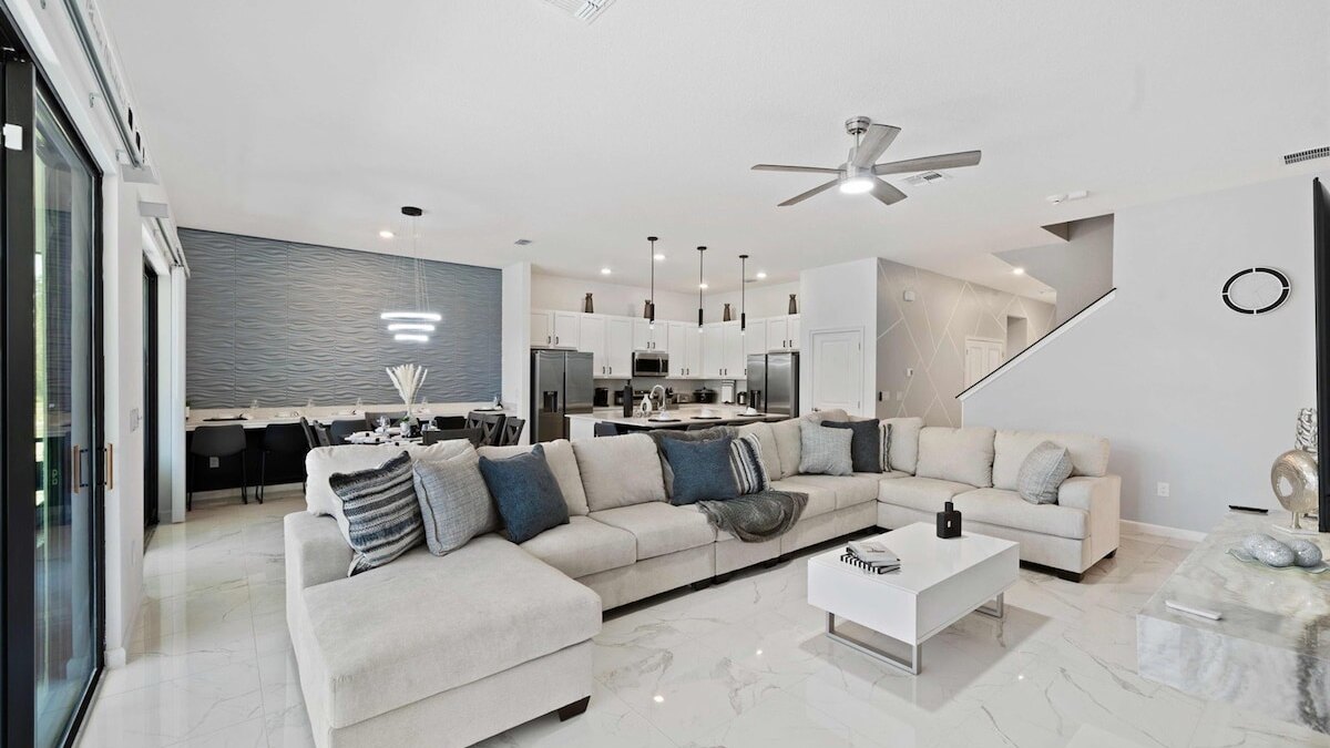 1209-9-B -Mansion themed with pool near Disney - Image 7