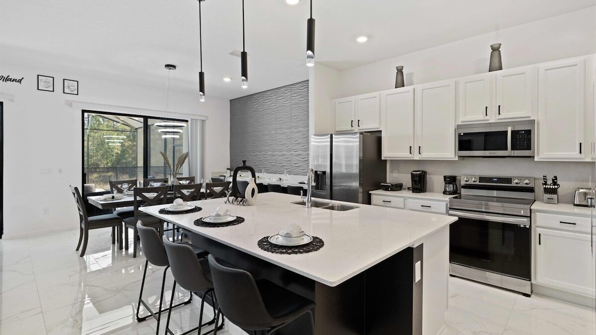 1209-9-B -Mansion themed with pool near Disney - Image 11