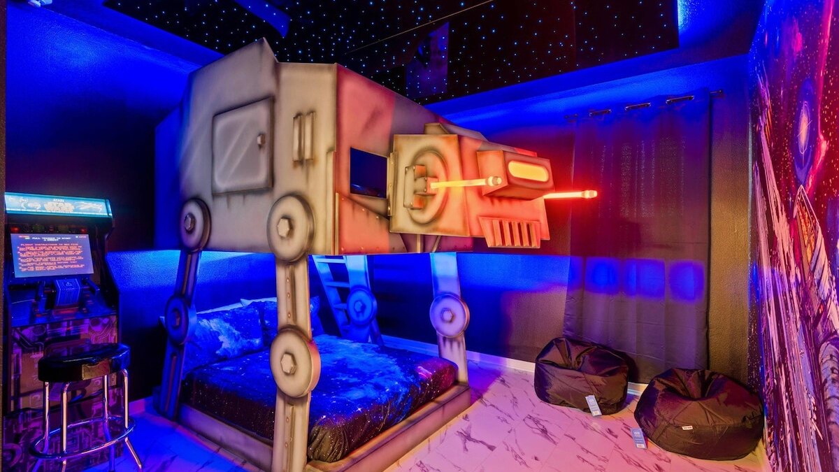 1209-9-B -Mansion themed with pool near Disney - Image 24