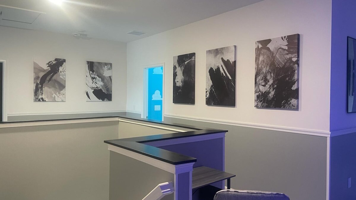 1209-9-B -Mansion themed with pool near Disney - Image 33