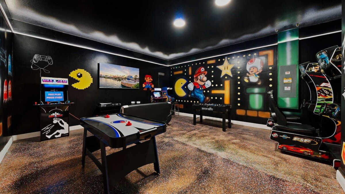 1209-9-B -Mansion themed with pool near Disney - Image 39