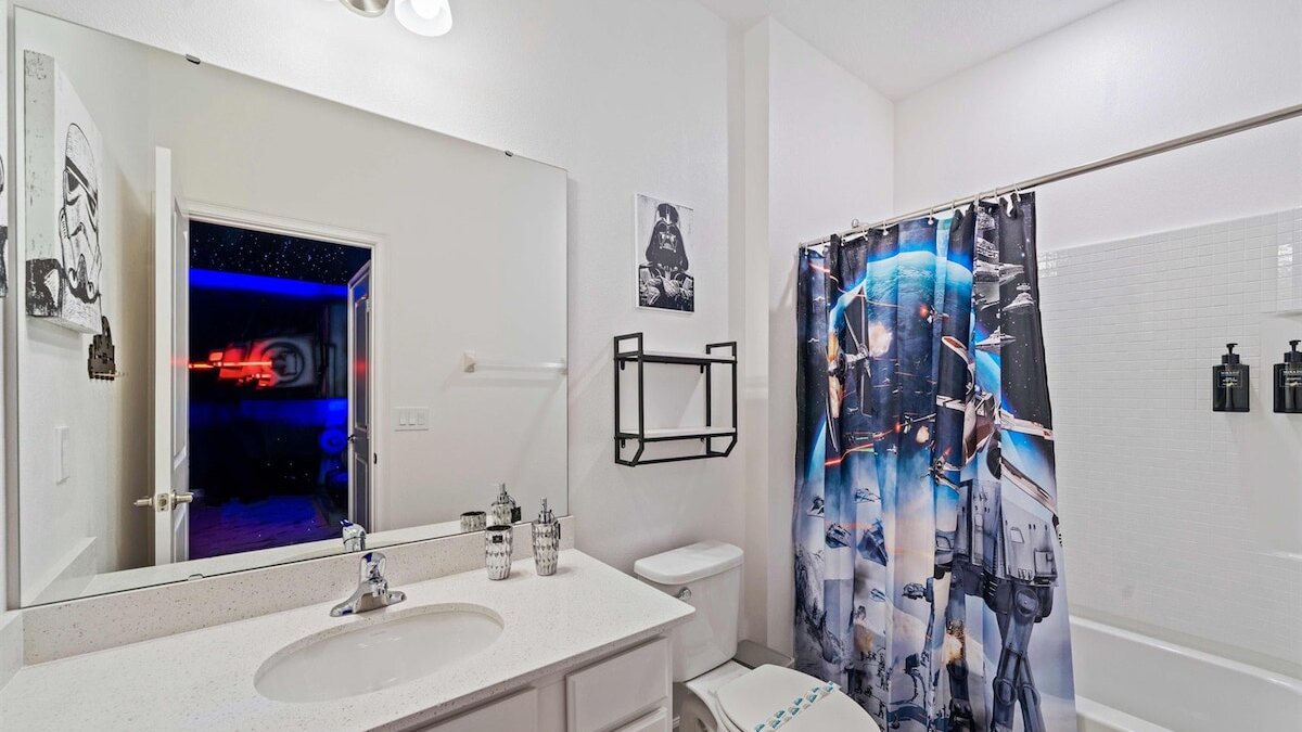 1209-9-B -Mansion themed with pool near Disney - Image 46