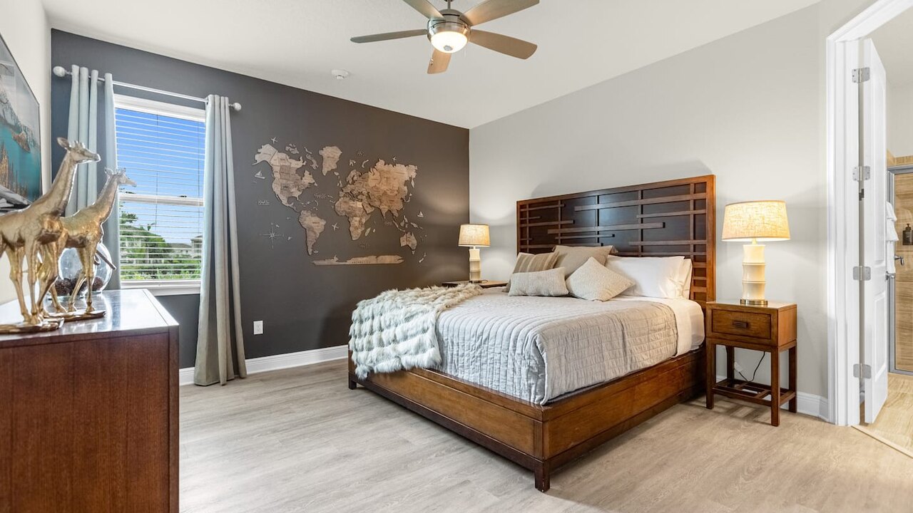 310-Modern Luxury w/ 12 Ensuite BDs Pool&Spa Theater - Image 34