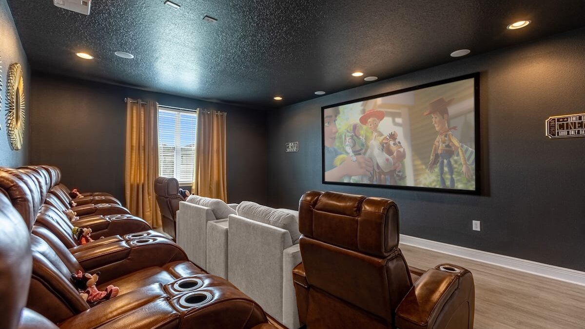 310-Modern Luxury w/ 12 Ensuite BDs Pool&Spa Theater - Image 45